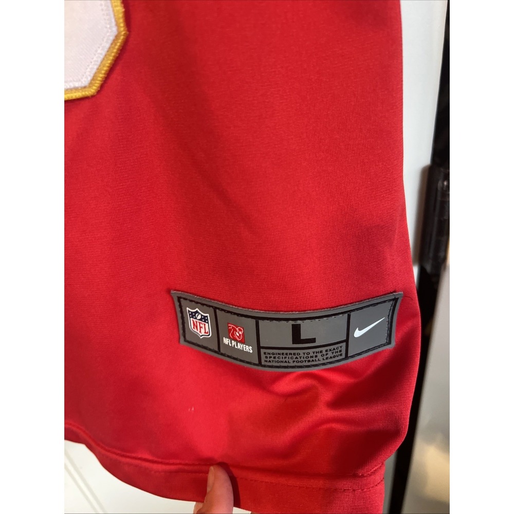Patrick Mahomes Jersey‎ Youth Large Nike 15 Red NFL KANSAS CITY CHIEFS - Picture 2 of 4